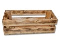 Skrzynka drewniana opalana 50 x 20 cm