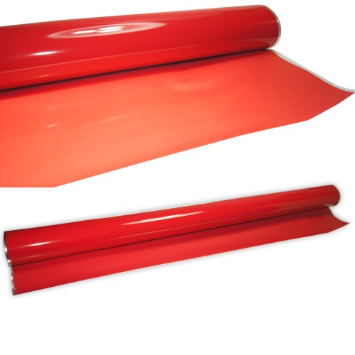 Czerwony celofan folia 100x70cm