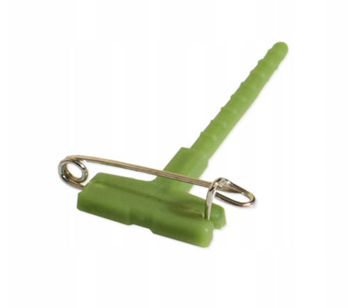 Przypinka zielona