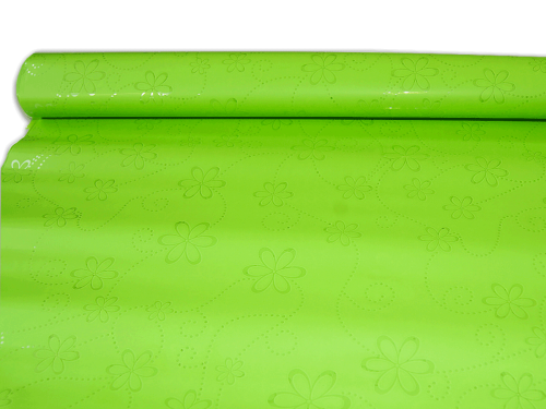 Zawilec zielony celofan folia 70x50cm