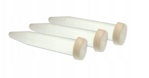 Fiolka z gumką 8cm - komplet 3 sztuk