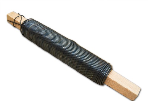 Drut wiązałkowy ciemnożarzony 0,7mm 100gram
