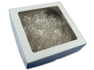 Włosy anielskie srebrne 30g