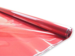 Tiul czerwony celofan folia 100x70cm
