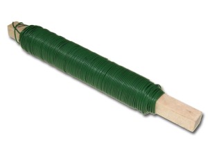 Drut wiązałkowy zielony 0,7mm 100gram