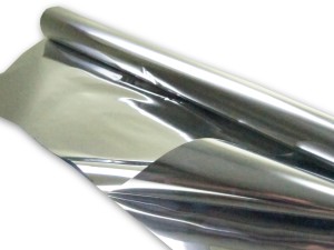 Srebrny celofan folia 100x70cm
