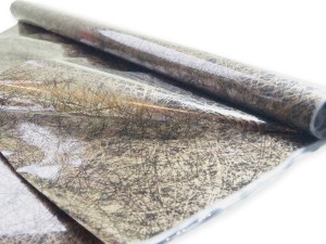 Rafia czarno złota celofan folia 100x70cm