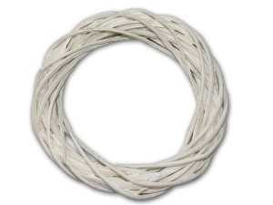 Wianek biały 20cm